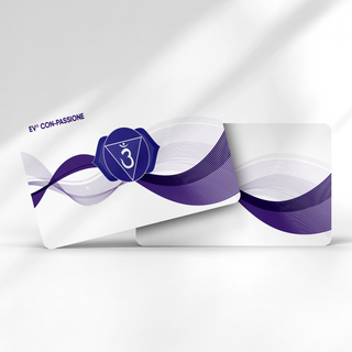 Chakra Card 6 - Con-passione | Energia Vitale Lab®