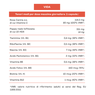 Vida - Energia e Vitalità