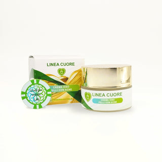 Crema viso Linea Cuore Energia Vitale Lab per pelli con acne