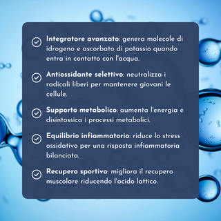 H2 - Integratore Idrogeno Antiossidante