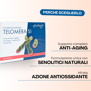Telomera-si | Giovinezza Cellulare